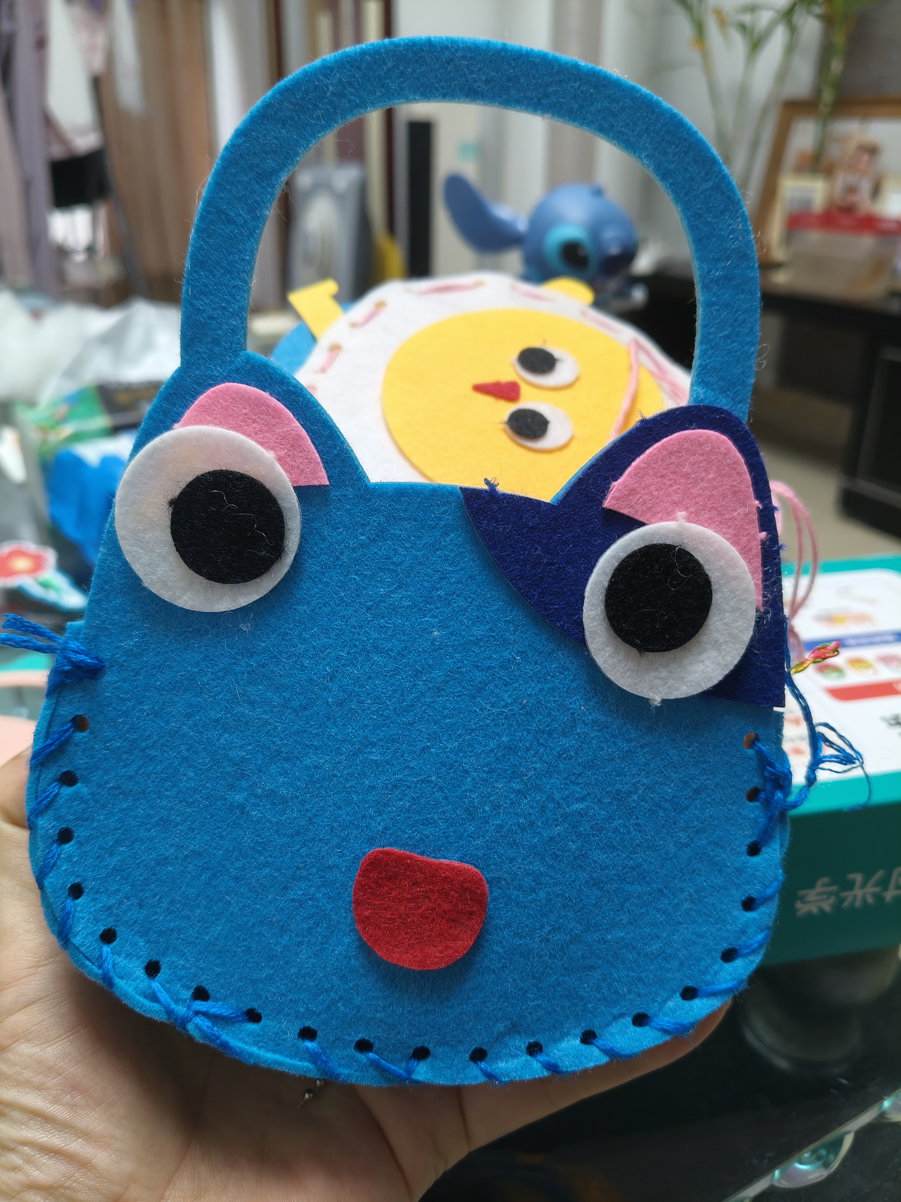 时光学缝缝乐儿童玩具玩偶摆件手工创意diy挂件男孩女孩生日礼物 实拍图