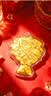 周福颂黄金三丽鸥手捧花足金手机挂件钥匙扣生日礼物礼盒女生送女友老婆 实拍图