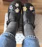 卡骆驰（CROCS）经典玛丽珍芭蕾洞洞鞋|210581 黑色   36 /37(220mm) 实拍图