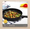 苏泊尔（SUPOR）平底锅不粘锅 牛排煎锅 麦饭石色炒菜锅煎蛋煎饼锅电磁炉燃气通用 推荐【28CM加深】配盖 实拍图