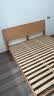 京东京造家居京兮实木床 FAS级橡木环保水性漆工艺 双人床原木色1.8×2米 实拍图
