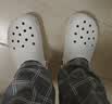 CROCS卡骆驰洞洞鞋男沙滩鞋|10001 白色-100 36/37(220mm) 实拍图