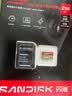 Sandisk闪迪256GB TF(MicroSD)内存卡4K极速金卡A2 V30 U3兼容大疆Pocket3/4P/Action 6运动相机/无人机存储卡 实拍图