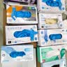 英科医疗（INTCO）一次性手套医用丁腈100只M码白色防护实验室家务洗碗乳胶橡胶手套 实拍图