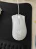 雷蛇（Razer）炼狱蝰蛇标准版有线鼠标 人体工学  电竞游戏 右手通用型 吃鸡/LOL/CS GO游戏鼠标 白色 实拍图