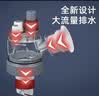 潜水艇（Submarine）洗衣机地漏三通接头三合一 洗衣机下水地漏接头 下水管防臭防溢水 【地漏通用】五接口+四堵头满配 实拍图