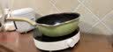 特福（Tefal）平底锅煎蛋不粘锅早餐煎锅少油少烟燃气灶电磁炉通用有钛煎锅绿色 实拍图