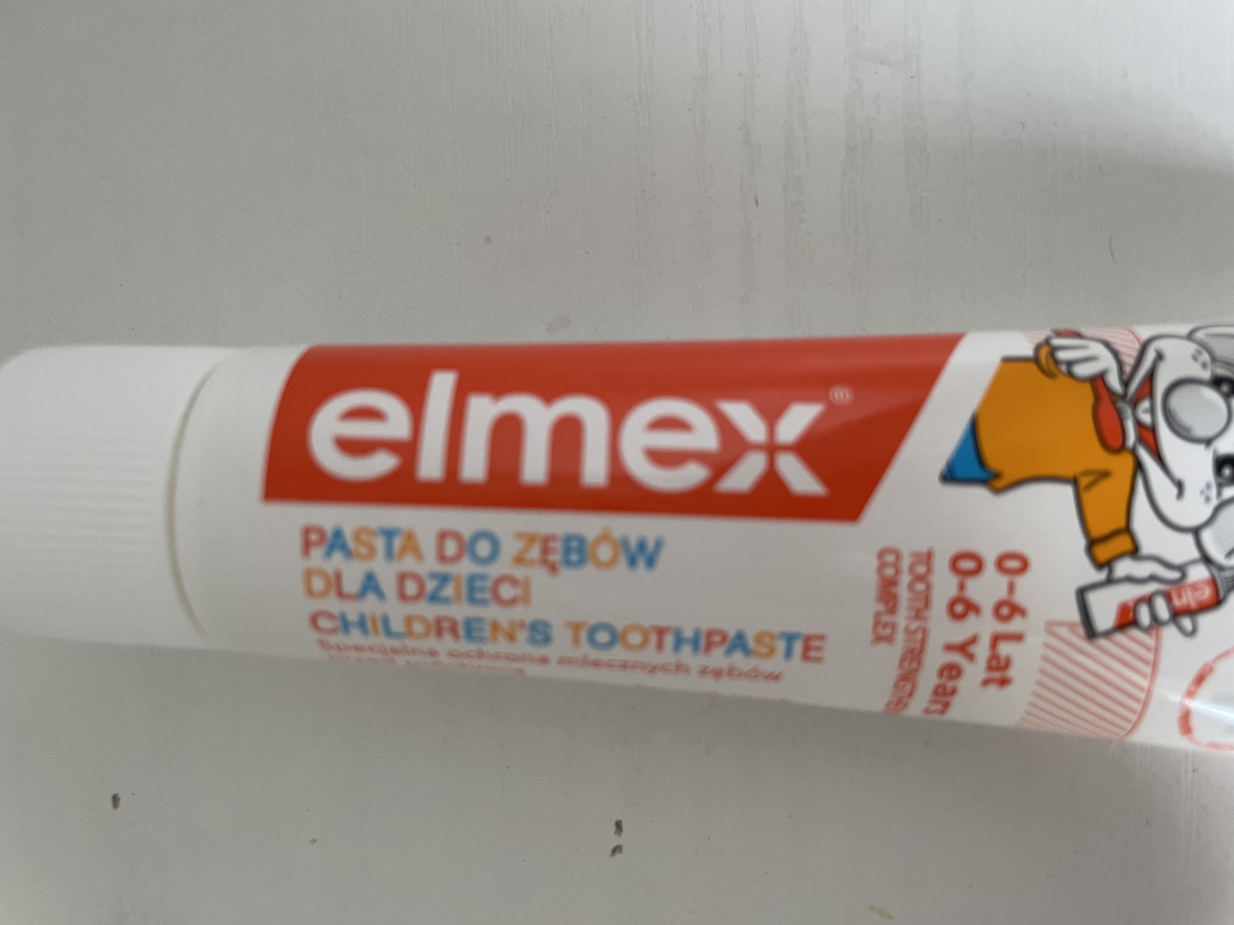 ELMEX艾美适含氟儿童牙膏0-3-6岁婴幼儿防蛀固齿不辣口护龈50ml 实拍图