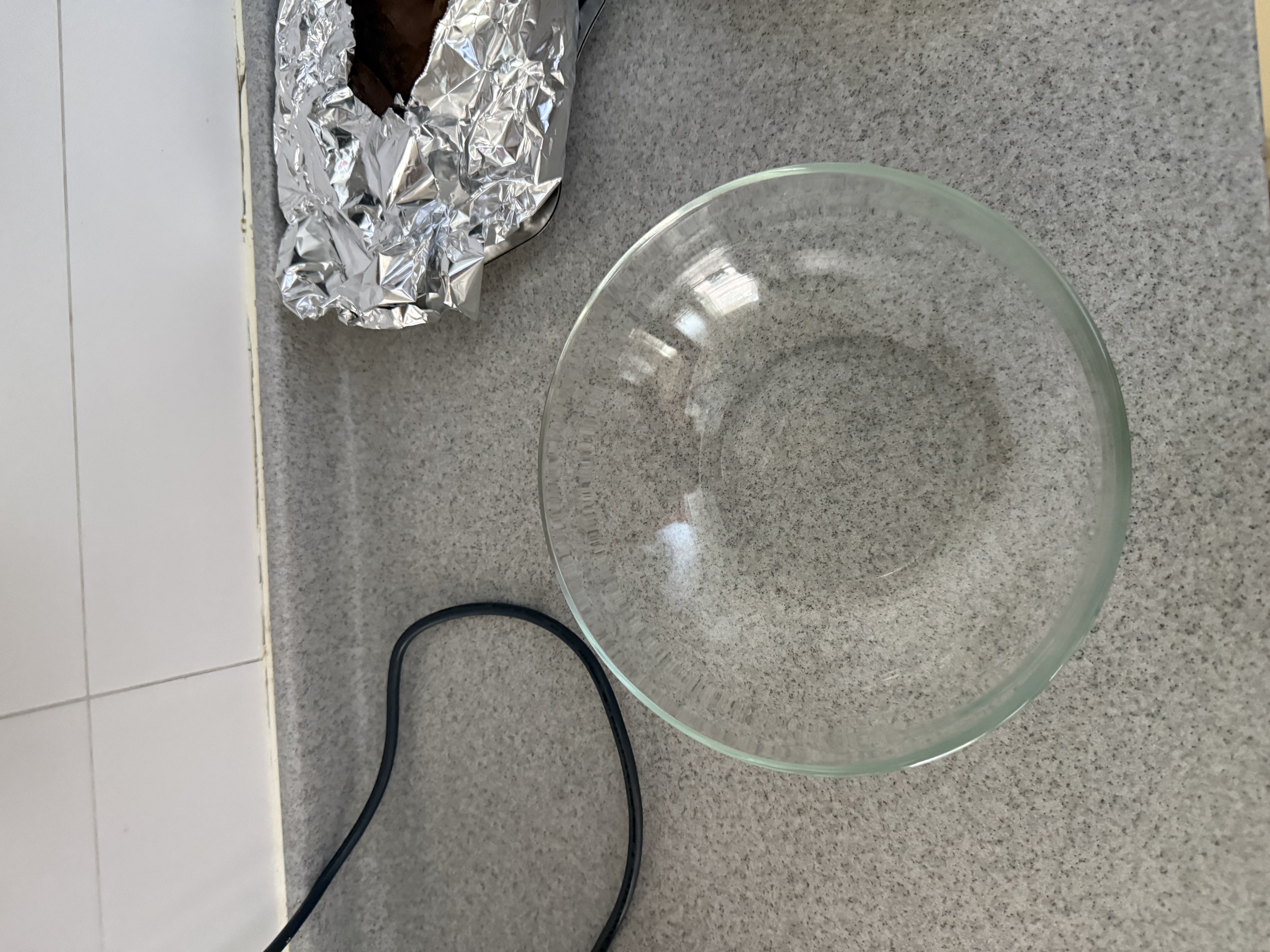 GLASSLOCK进口钢化玻璃加厚大容量沙拉玻璃碗大号和面泡面碗1415ml 2件套 实拍图
