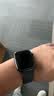 Apple/苹果/苹果 Watch S11 智能手表GPS款46毫米亮黑色铝金属表壳黑色运动型表带M/L MEVH4CH/B 实拍图