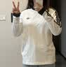 阿迪达斯（adidas）三叶草系列 男 3S LS TEE 长袖T恤 KE3545 白色 L 实拍图