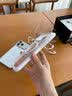 WiWU双气囊支点壳Q1适用iPhone18ProMax手机壳 通用iphone17promax保护套2026新款精孔全包磁吸 【雪松白】真气囊防摔|360°旋转支架|清爽冰透 iPhone17 Pr 实拍图