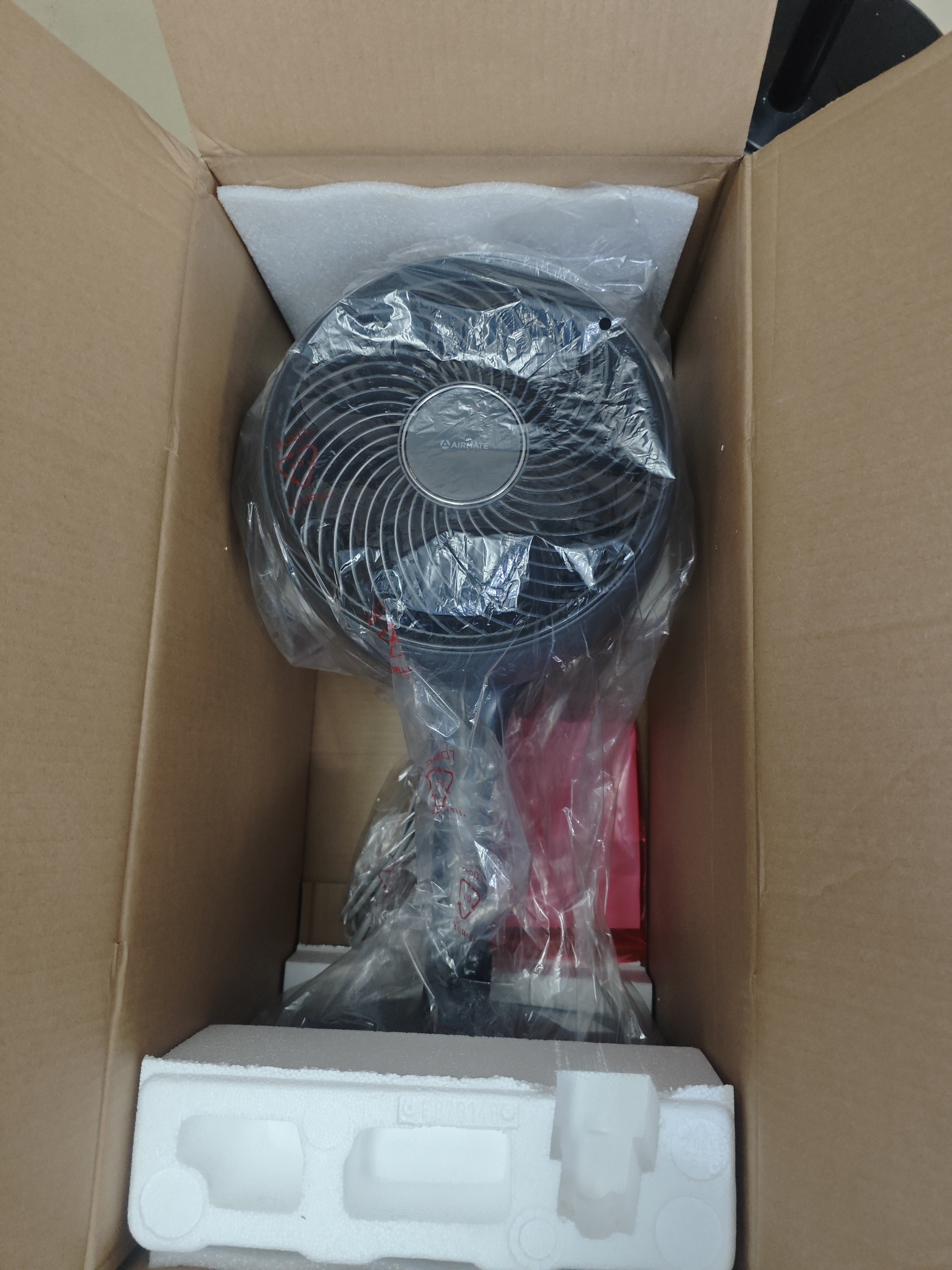 艾美特（AIRMATE）【风随温变】空气循环扇电风扇32档直流变频家用卧室安静轻音落地扇3D立体摇头电扇 FA23-RD66-2 实拍图