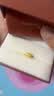 周生生黄金戒指无尽的爱 足金丝带活口戒生日礼物21071R计价3.3克 实拍图