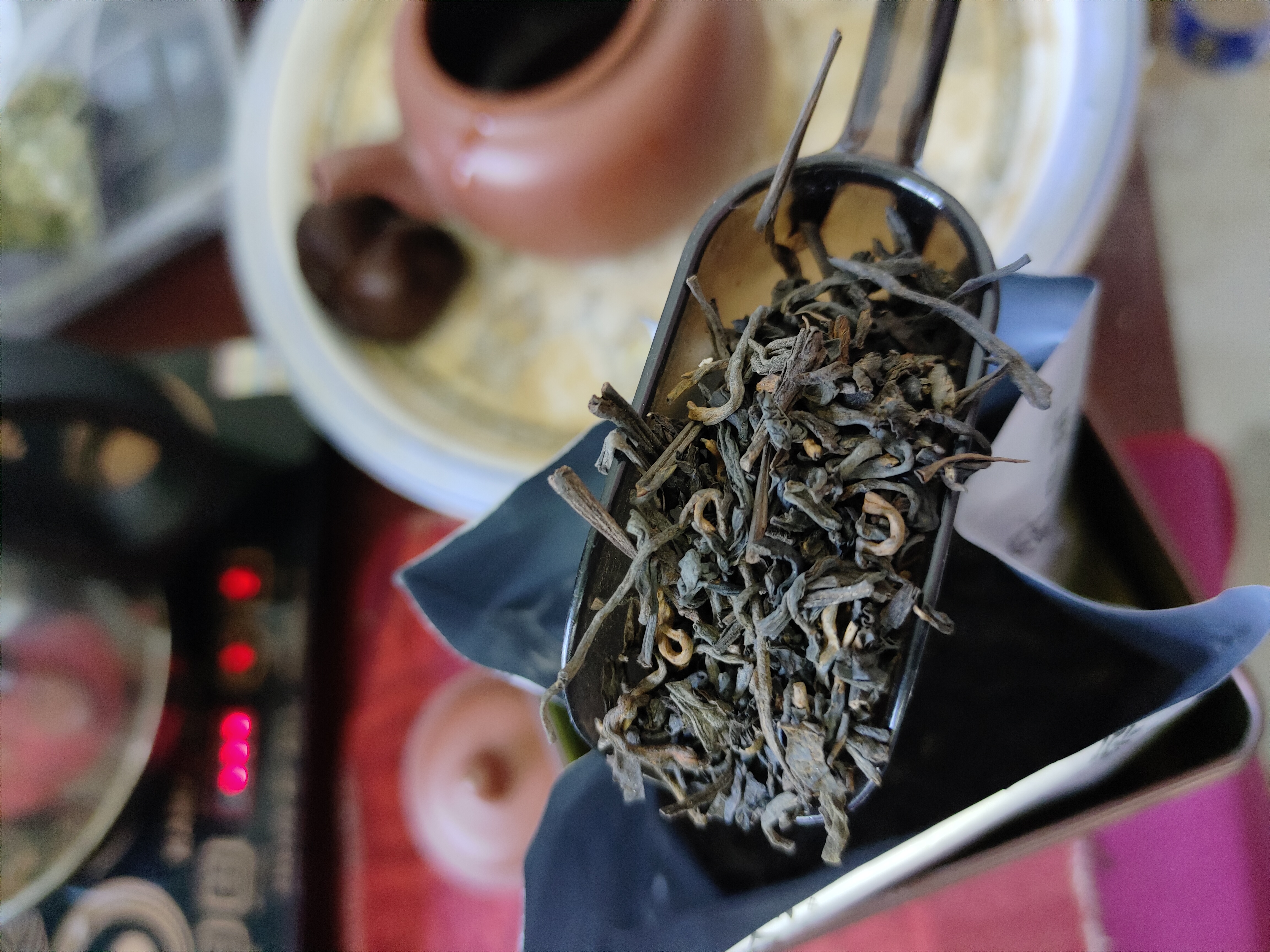 中茶黑茶梧州六堡茶槟榔香黑茶梧州窖藏4年陈化心选六堡散茶罐装200g 实拍图