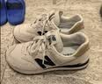 NEW BALANCE秋季男女同款复古灰色耐磨轻便运动休闲鞋574系列ML574LGI 39.5 实拍图