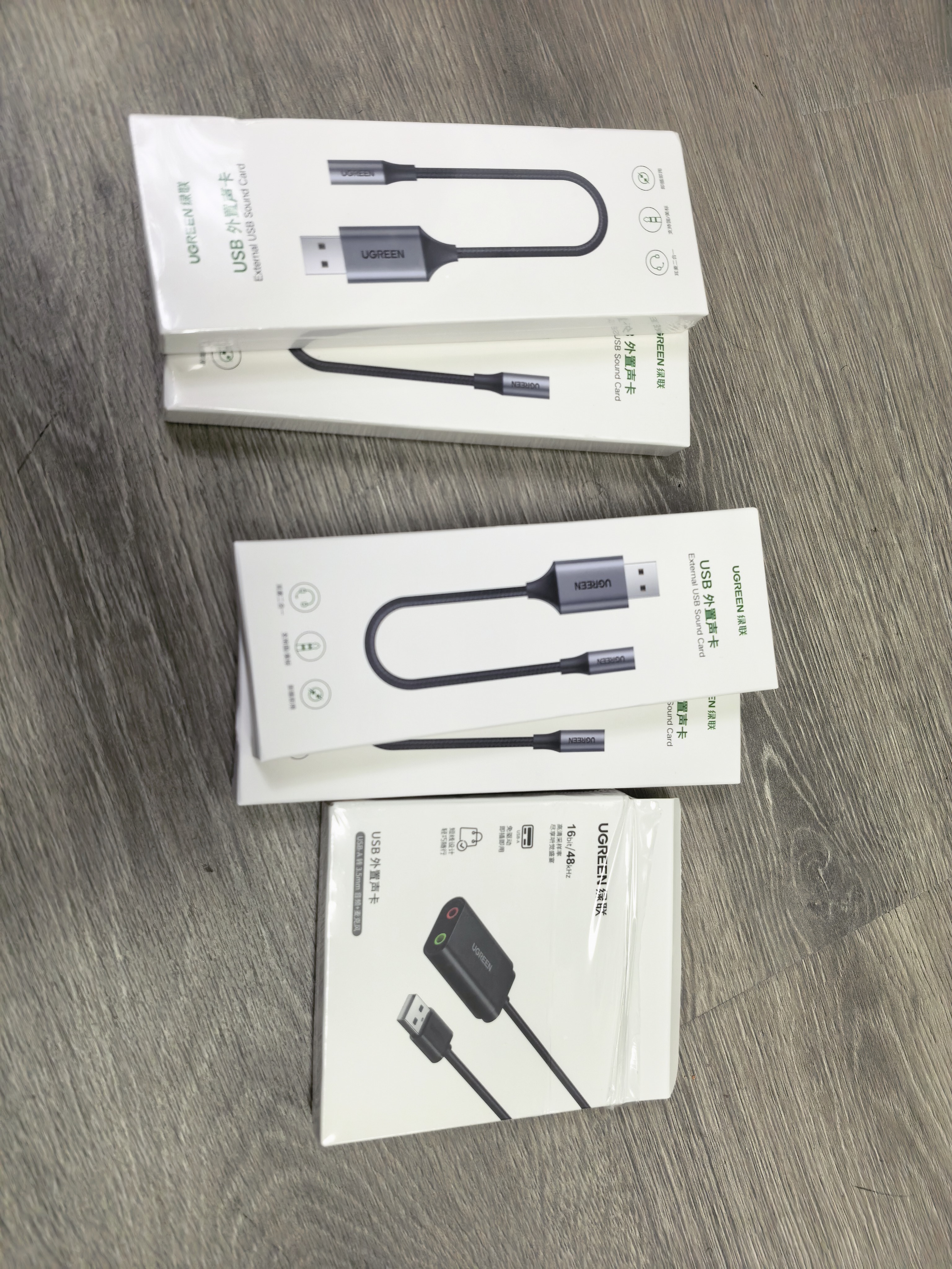 绿联usb外置声卡USB转3.5mm音频线 耳机拓展转换头免驱转接线 适用台式机电脑PS4/5接麦克风音响30724 实拍图