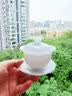 珍力璞玉冰种白玉瓷功夫茶具整套装高档茶壶手作乔迁教师节送礼送长辈 璞玉套礼盒装-闻香杯 13件 实拍图