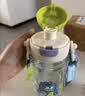 babycare儿童水杯二合一户外运动水杯吸管杯直饮幼儿园水壶上学专用600mL 实拍图