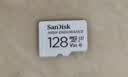 Sandisk闪迪128GB TF（MicroSD）4K内存卡 行车记录仪 监控摄像头专用 循环录制10,000小时 高耐用存储卡 实拍图