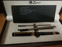 毕加索（pimio） 钢笔PS-917宝珠笔/签字笔铱金墨水笔 男女士商务办公刻字礼品笔 纯黑金夹宝珠笔+钢笔+墨水礼盒套装 实拍图
