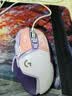 罗技（G） G502 HERO主宰者 有线鼠标 游戏鼠标  g502hero  可配重HERO引擎 礼盒送男友 RGB炫彩灯光 G502H（阿狸贴纸） 实拍图