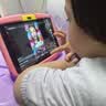 大学士儿童学习机早教机平板电脑宝宝1-3-6-12岁点读机护眼家教学前幼儿幼小衔接语文数学英语智能思维机 【顶配版】256G送粉色硅胶套（学前小学安卓 实拍图