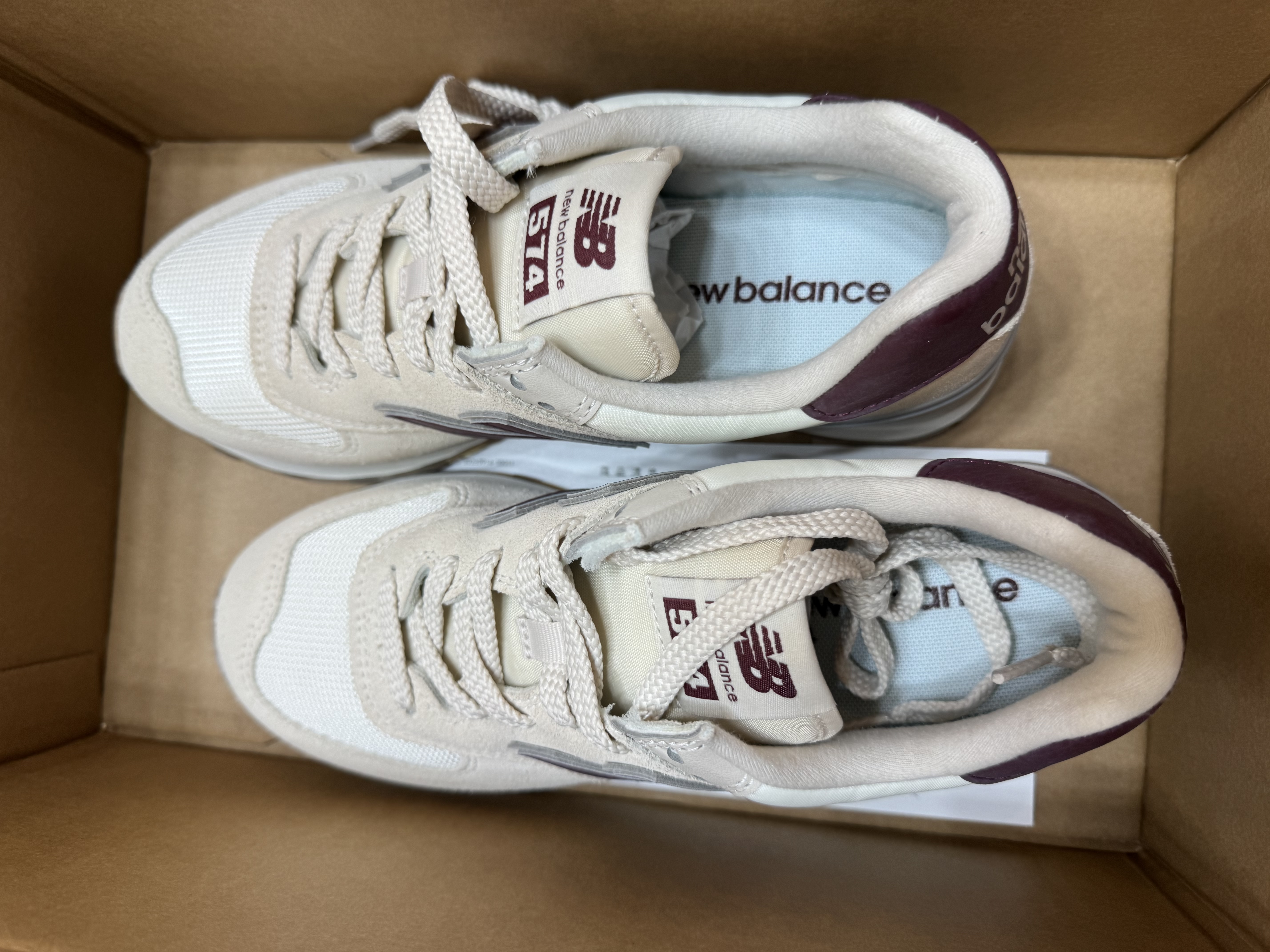 NEW BALANCE女鞋复古秋季轻便耐磨百搭休闲运动慢跑鞋574系列WL574RCF 38 实拍图