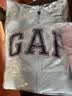 盖璞（GAP）女童秋季款logo抓绒宽松连帽衫儿童装卫衣上衣805318 实拍图