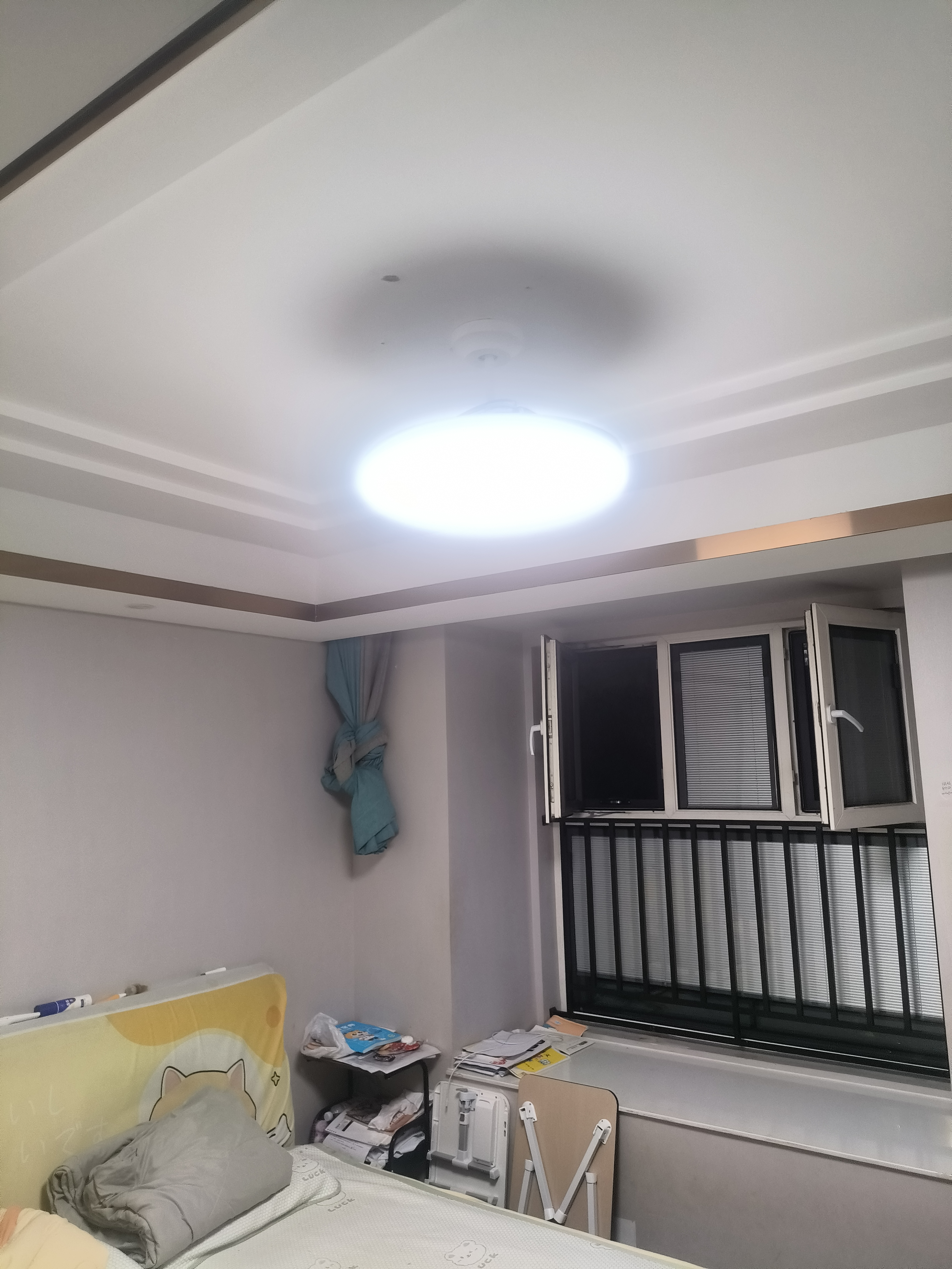 雷士（NVC）风扇灯吊扇餐厅卧室客厅全光谱1级能效三防一体48寸100瓦包安装 实拍图