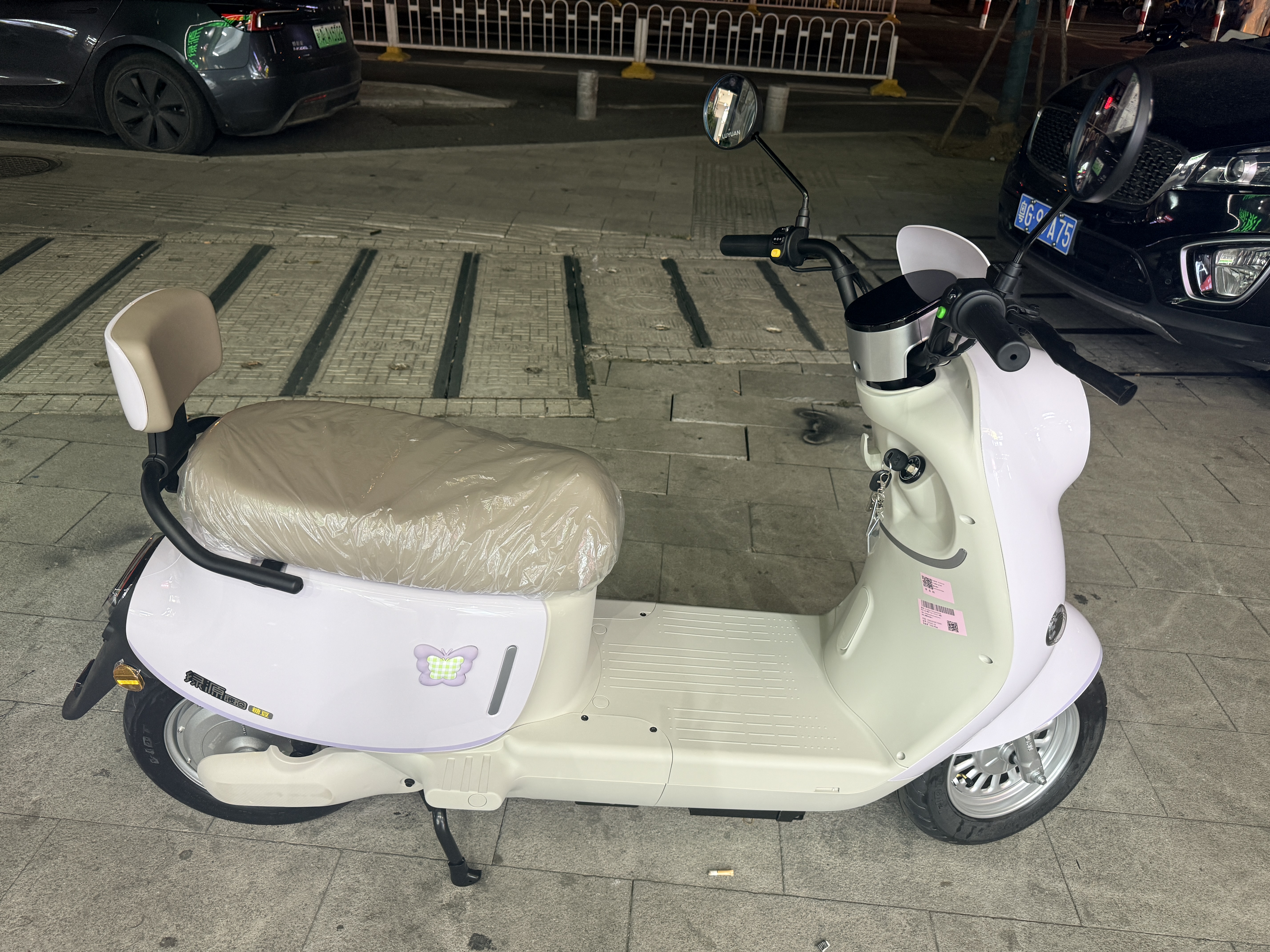绿源【门店自提】糖豆新国标电动自行车 成人通勤代步长续航电动车 到门店选颜色 实拍图