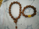 佳人饰界牛皮椰壳玛瑙象牙果橄榄核隔片隔珠垫片文玩手串星月金刚菩提配饰 橄榄核隔片8*2#30片 实拍图