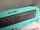 罗技（Logitech）MK120 键鼠套装 有线键鼠套装 办公键鼠套装 电脑键盘 USB即插即用 全尺寸 黑色 实拍图