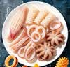 潮夫道海鲜什锦200g火箭鱿小八爪鱿鱼花鱿鱼圈鱿鱼条火锅食材海鲜水产 实拍图