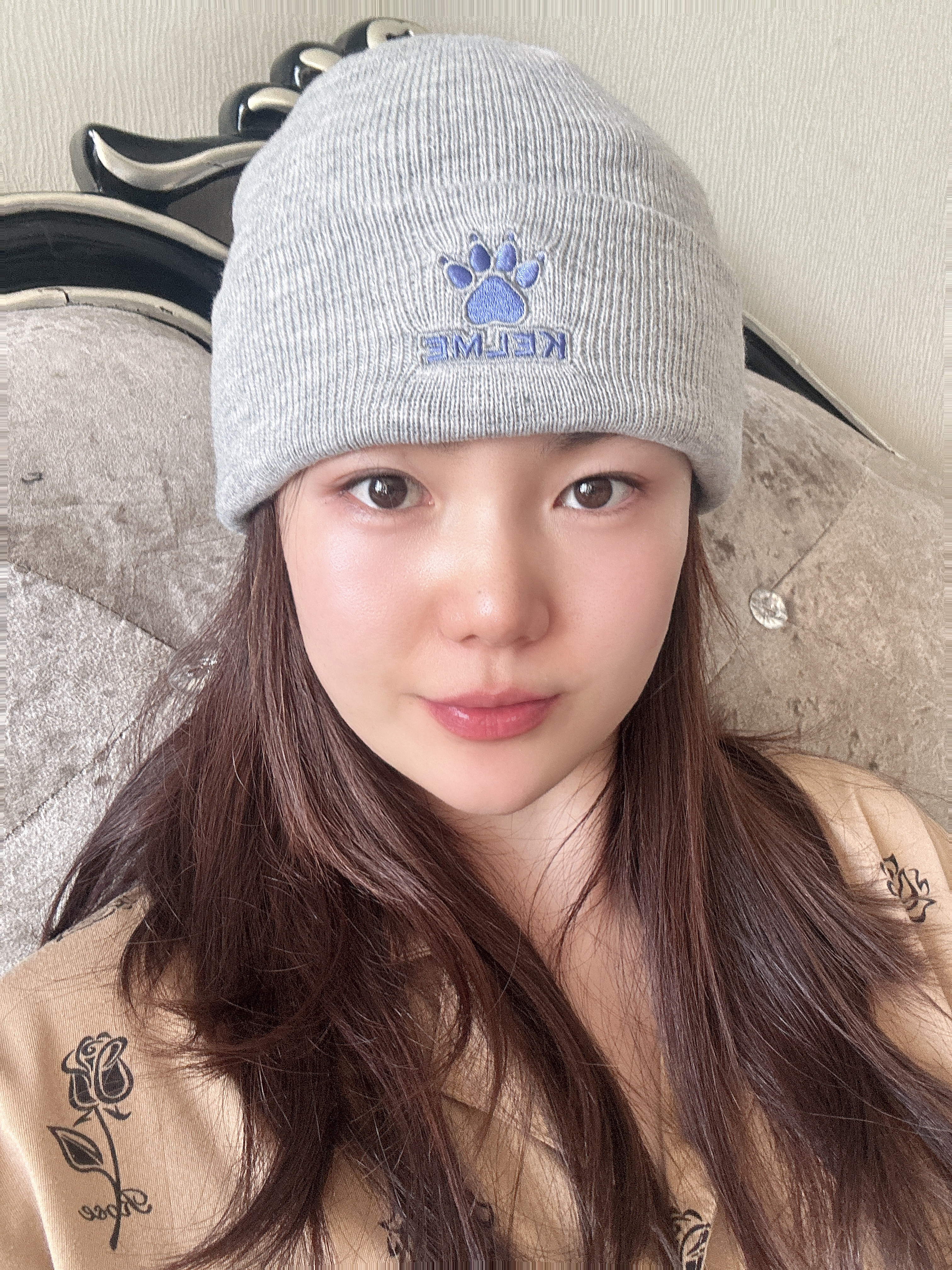 卡尔美（KELME）帽子男女冬季保暖骑行帽加厚毛线针织帽防风寒百搭护耳运动套头帽 实拍图
