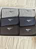 七匹狼【10A抗菌】袜子男百搭男袜透气棉袜商务休闲中筒袜 混色6双 实拍图
