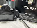 佳能（Canon）EOS R50 微单半画幅相机 r50小巧便携 Vlog拍摄直播相机 4K短视频  学生微单相机 R50黑色单机+RF50F1.8【人像小痰盂】 128G大礼包【京东多仓发~快可次日 实拍图