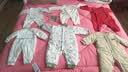婧麒（JOYNCLEON）婴儿连体衣春秋无骨衣服春装空调服纯棉春款长袖和尚服外出服 咖色熊头+亲子熊 52cm 实拍图