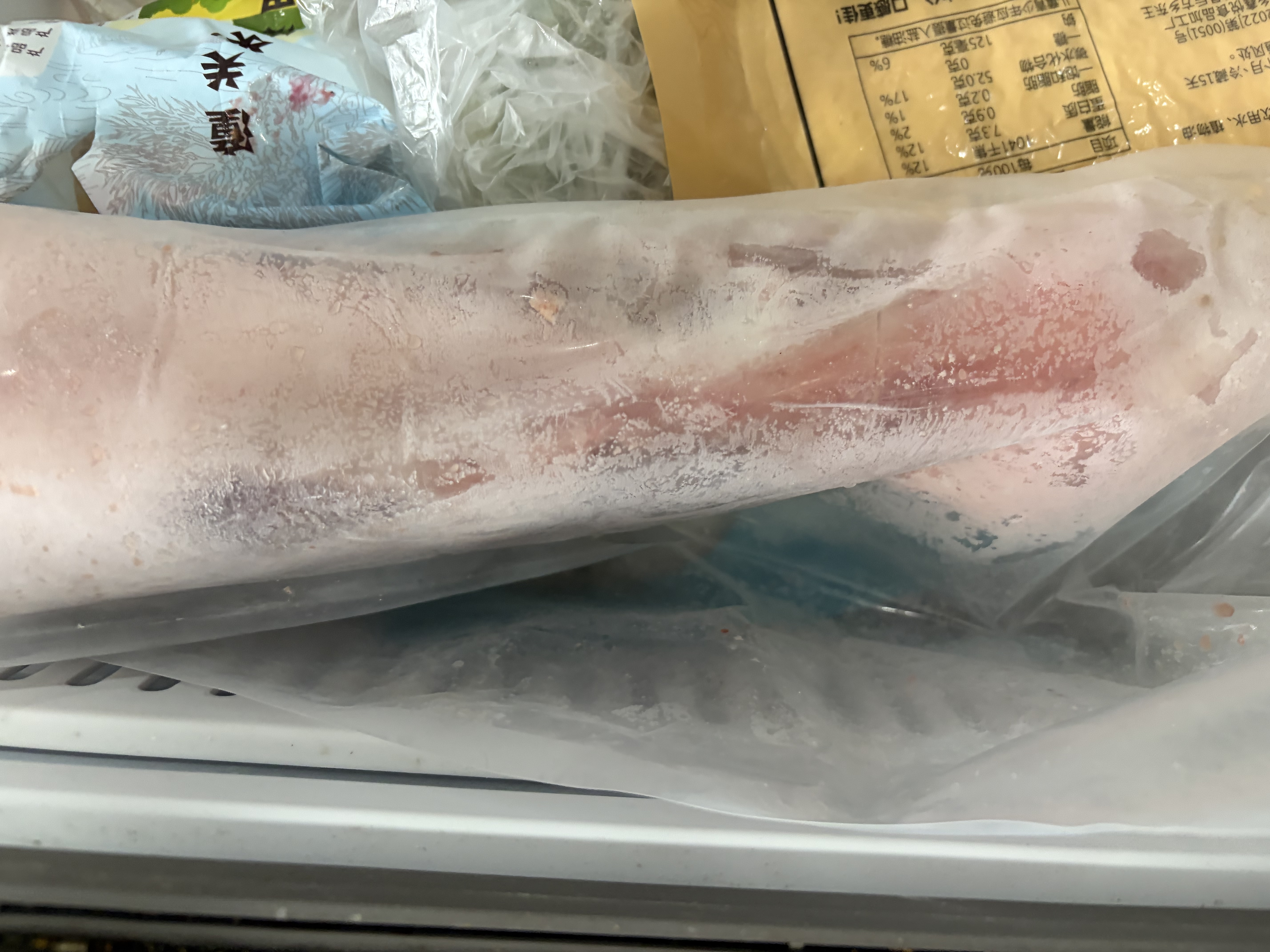 牧功夫羊腿(断骨连肉)净重4斤 内蒙羔羊肉小腿1袋3根卷火锅食材生鲜 实拍图