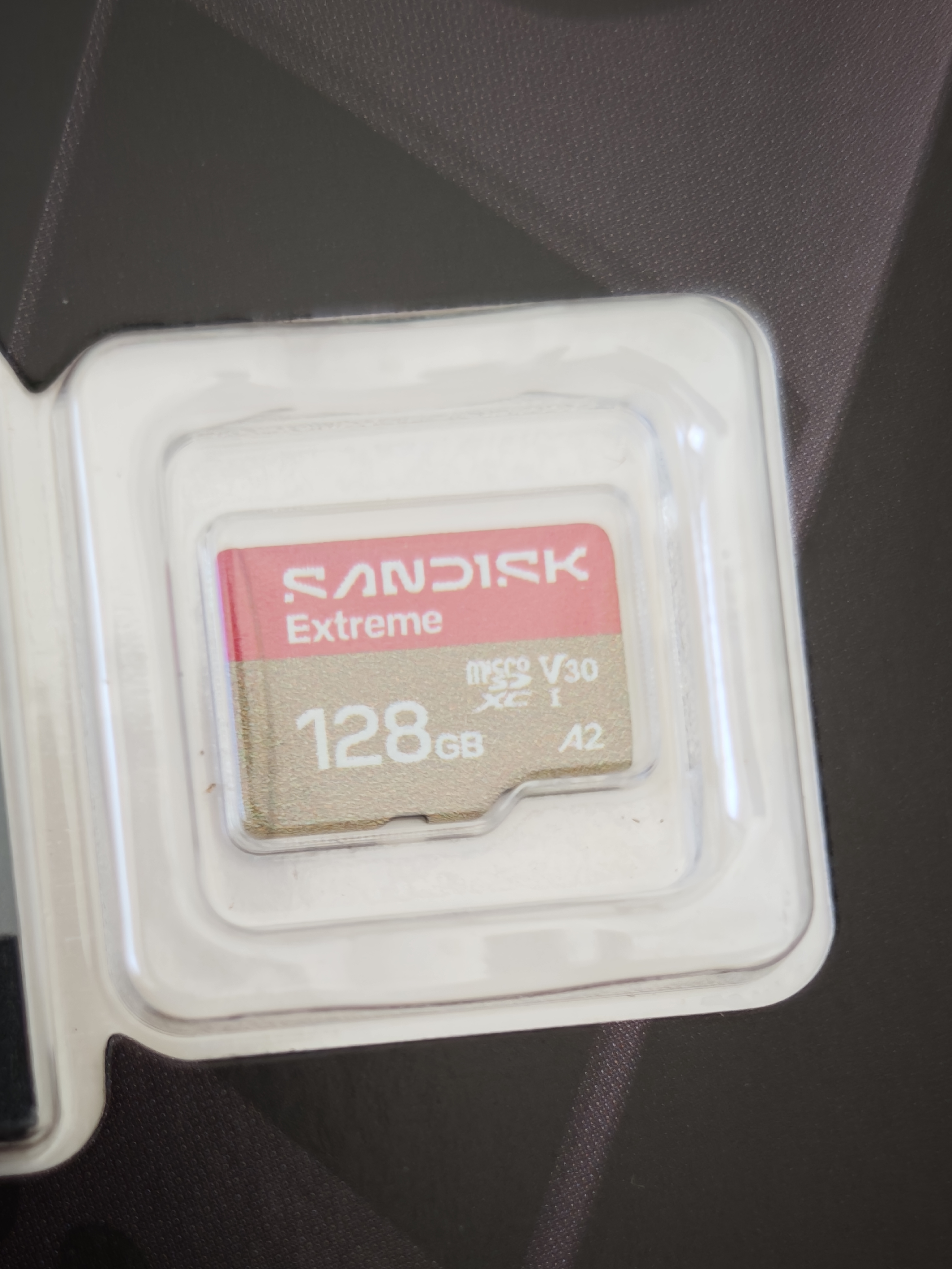 Sandisk闪迪128GB TF(MicroSD)内存卡4K极速金卡A2 V30 U3兼容大疆Pocket3/4P/Action 6运动相机/无人机存储卡 实拍图