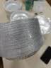 法禧龙空气炸锅烤箱专用锡纸盘碗21cm*50只锡纸盒家用户外烧烤耐高温 实拍图