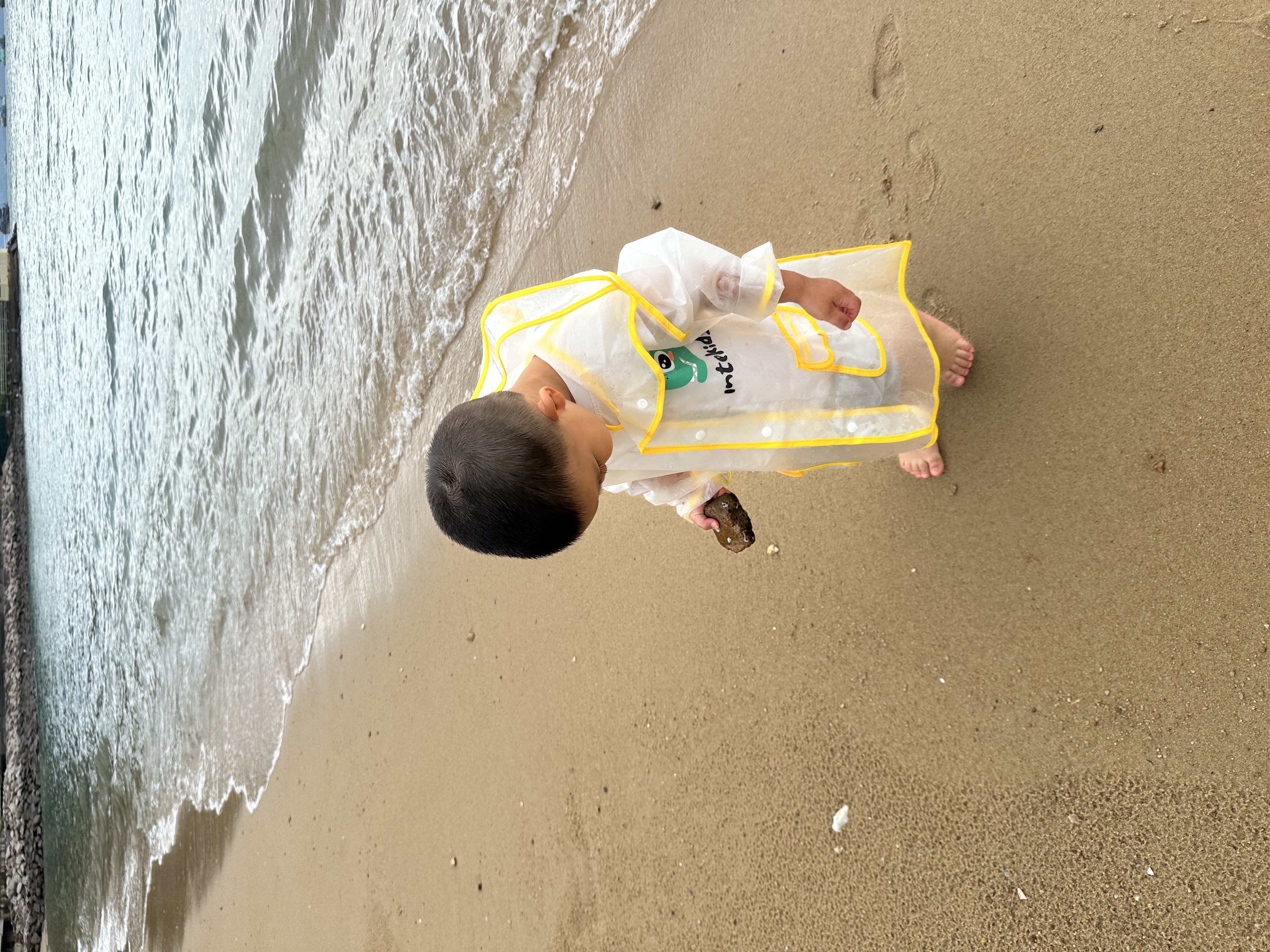 甜甜仔儿童雨衣3-6岁幼儿园宝宝专用男女孩童可爱1-3岁分体全身防水雨披 实拍图