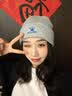 卡尔美（KELME）帽子男女秋冬季保暖户外滑雪毛线帽冷帽针织帽骑行防寒运动护耳帽 实拍图