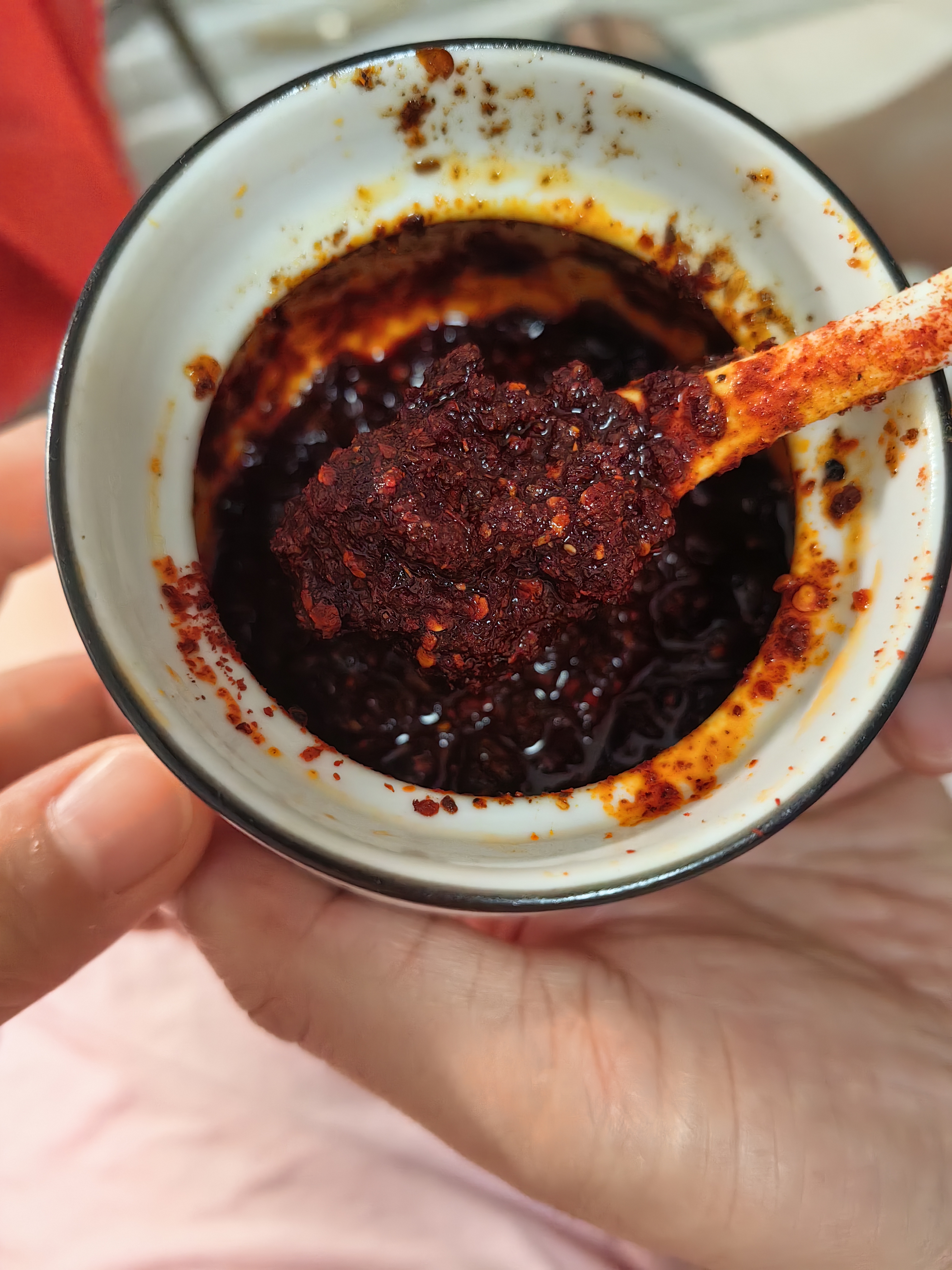 德有邻辣椒面 中粗500g 辣椒粉陕西秦椒烧烤料石碾油泼辣子 宝鸡老字号 实拍图