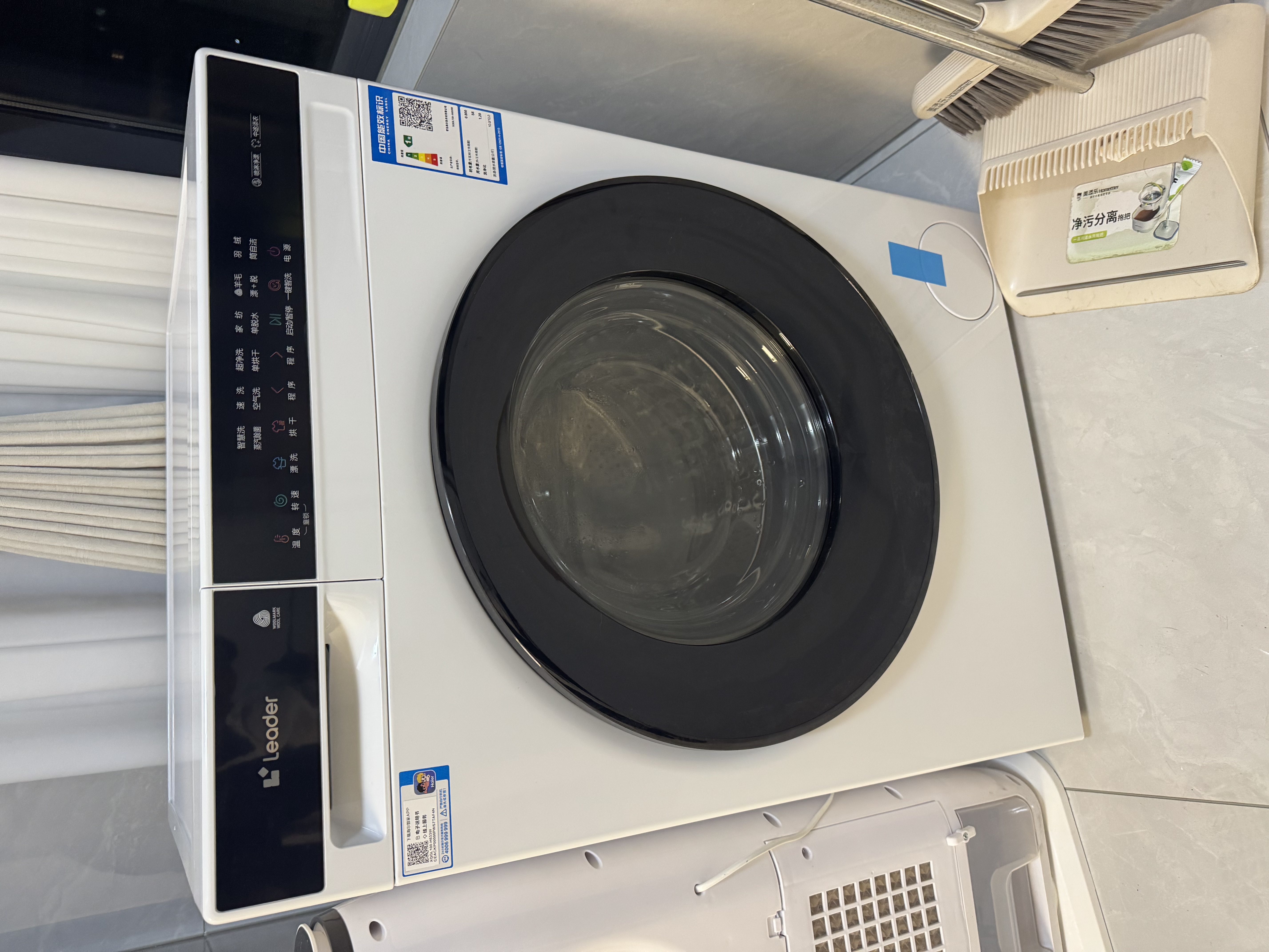 Haier【新品上市】海尔超薄嵌入滚筒洗衣机全自动10公斤3D仿生内筒AI智慧超净洗六维减震筒自洁童锁统帅 1.2洗净比+蒸汽除菌+国际羊毛局授权认证 滚筒洗烘 实拍图