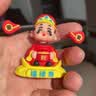 可爱财神爷小摆件软胶摆件新年装饰国潮摇头财神摆件玩具 摇头【发财款】1个装 实拍图