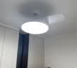 欧普照明（OPPLE）风扇灯护眼全光谱智控空调Ra95餐厅护眼电风扇卧室灯36寸 冰风白 实拍图