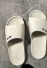 回力拖鞋男女凉拖鞋抑菌防滑浴室内外穿软弹凉拖鞋HL0397卡其44-45码 实拍图