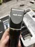奥克斯（AUX）电动理发器剃头推子自理发器电推子家用电推剪全身水洗男士儿童理发工具全套 骑士黑【智能电显+3档调速】赠大礼包+双剪刀 实拍图