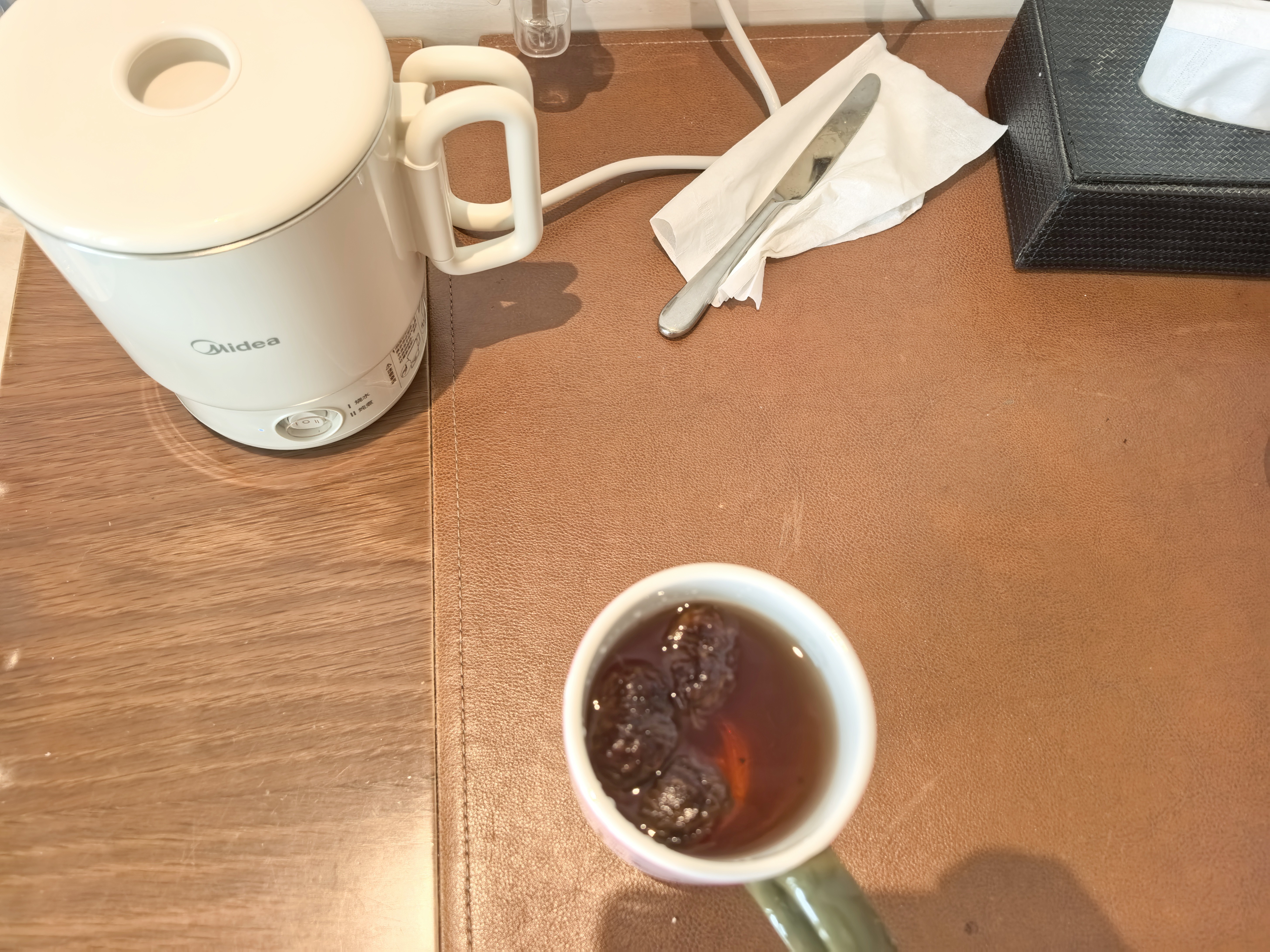 爱屋格林陶瓷马克杯带盖女生高颜值杯子大容量咖啡杯家用喝水杯生日礼物 陌上花开3LTM5877N 实拍图